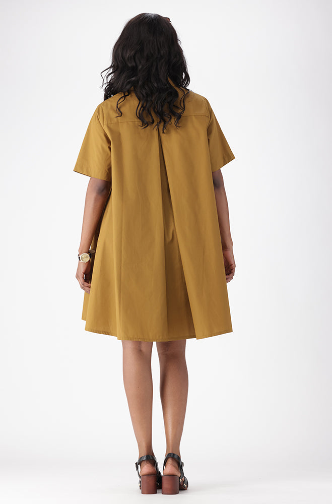 BRODIE SHIRT POPLIN DRESS
