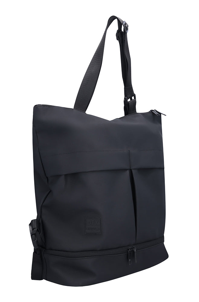 KAEL BACKPACK TOTE - BLACK