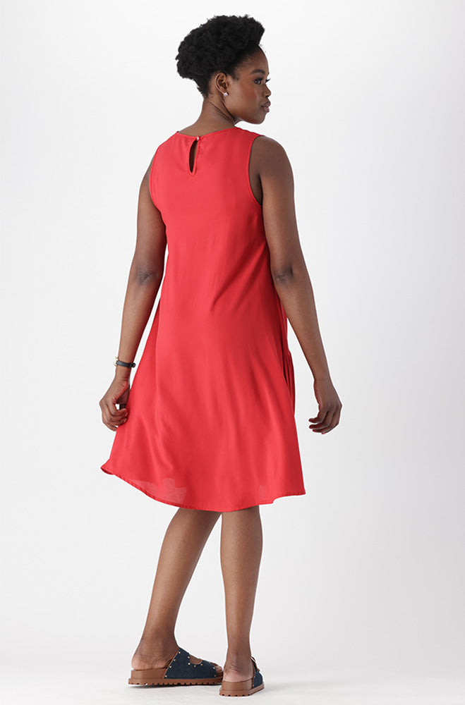 Ladies | Alivia Sleeveless Tiered Dress Dresses