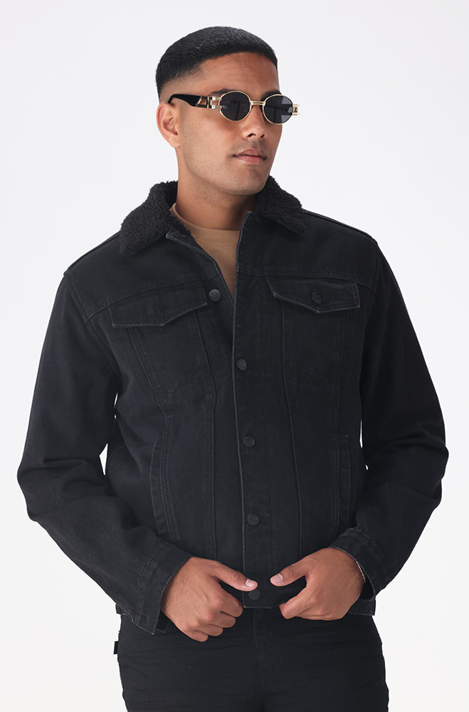Chesterfield Denim Jacket _ 158964 _ Black