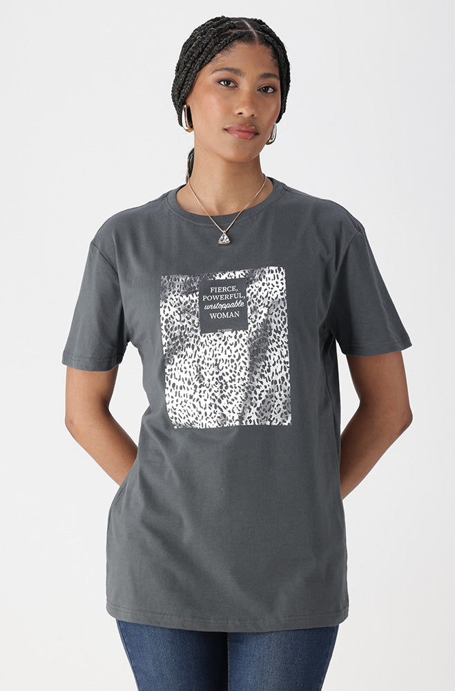 Ladies | Jade Graphic Boyfriend Tee T-shirts