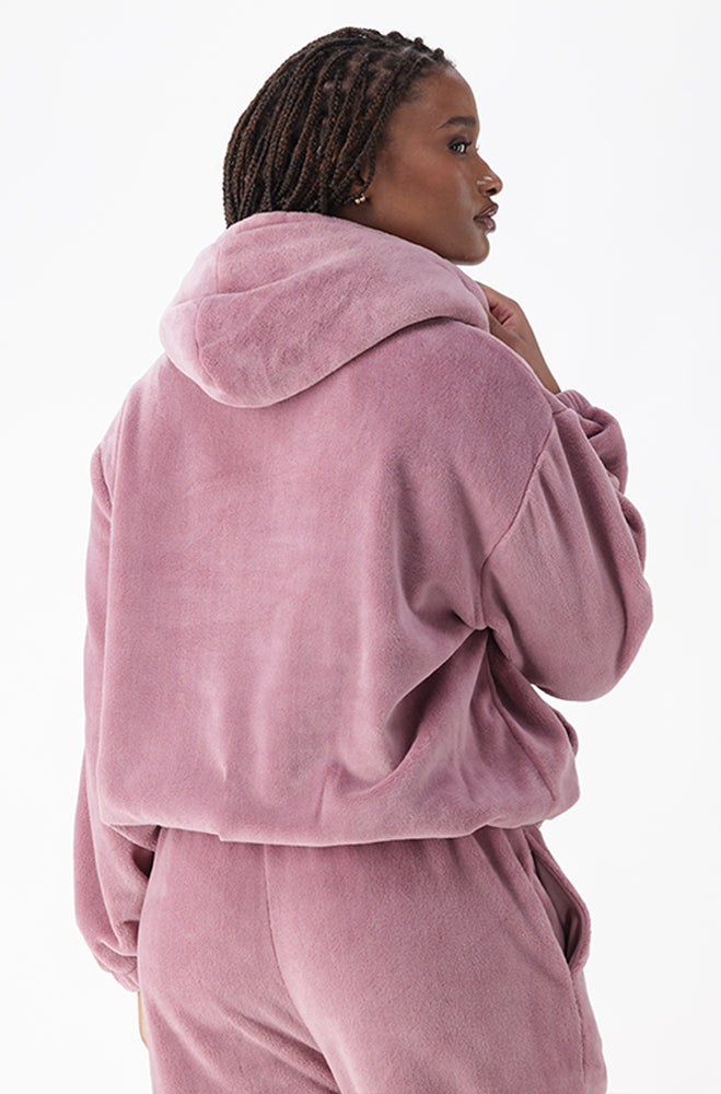 MYLAH FLUFFY HOODIE