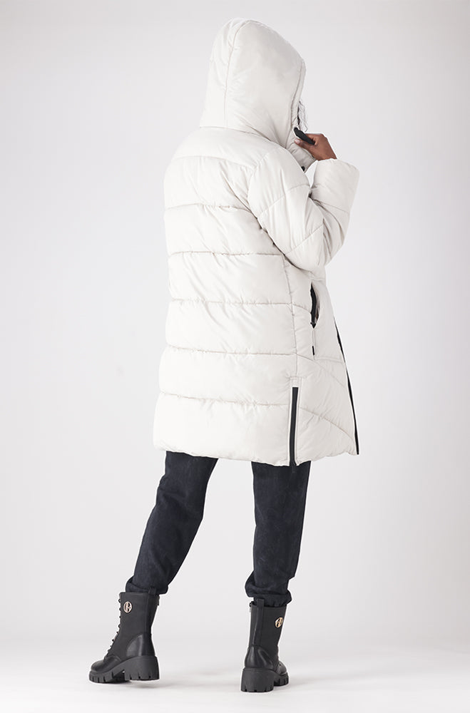 GIA CONTRAST PUFFER JACKET