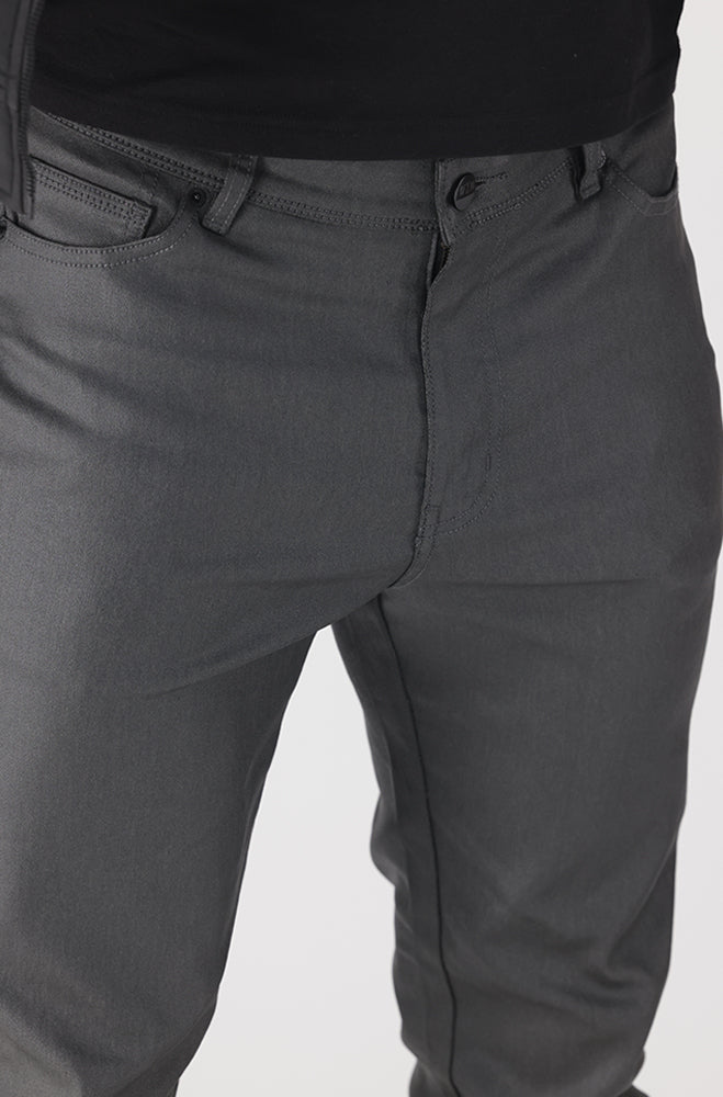 Dwiet Slim Fit Coated Denim