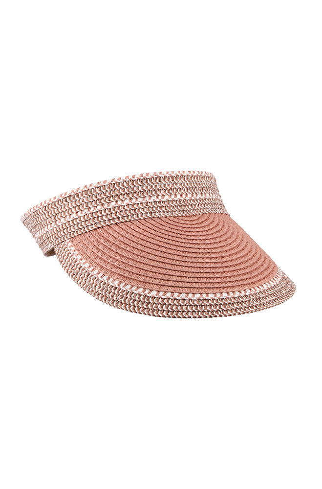 Accessories | Jamie Straw Visor _ 164633 Pink Visors