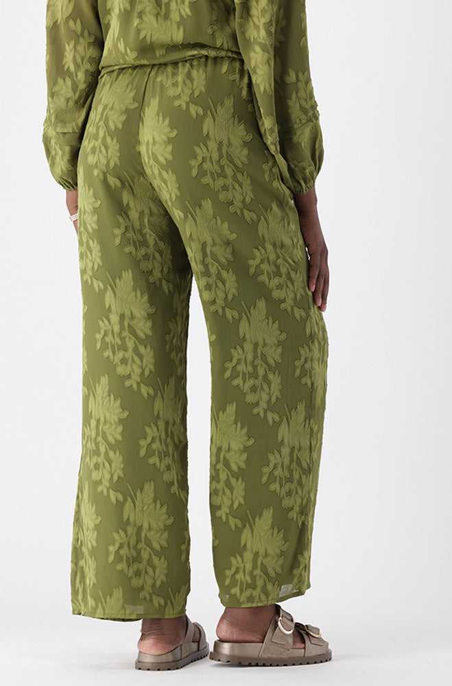 SADE TEXTURED WIDELEG PANTS