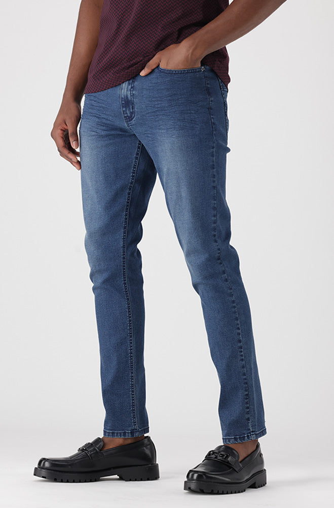 Mens | Landau Slim Fit Denim _ 158777 Blue Jeans