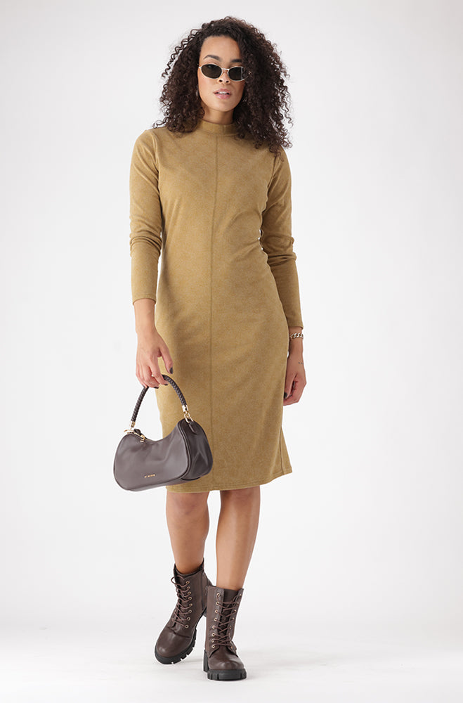 STELLA MELANGE MIDI DRESS