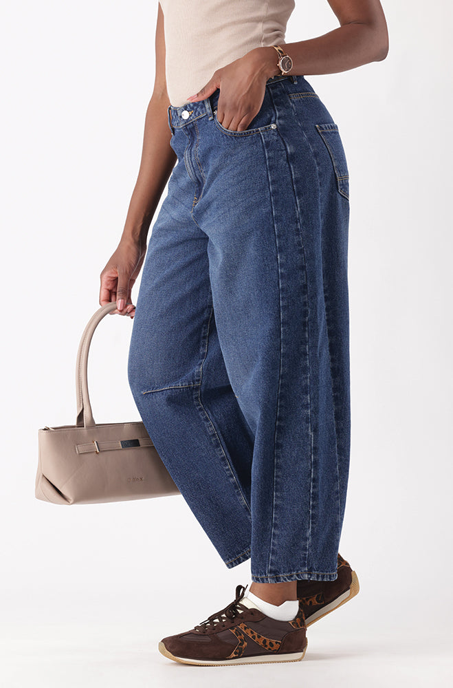 HARLEY DENIM BARREL JEAN