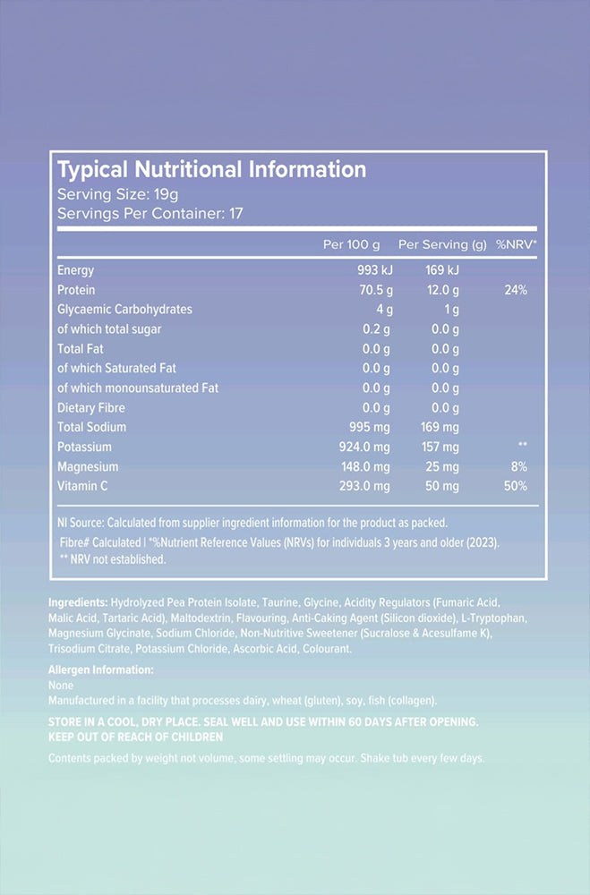 GLOOT VEGAN PROTEIN WATER BLUEBERRY