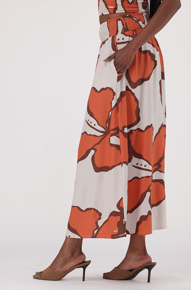ADALYN PRINTED TEXTURED SKIRT