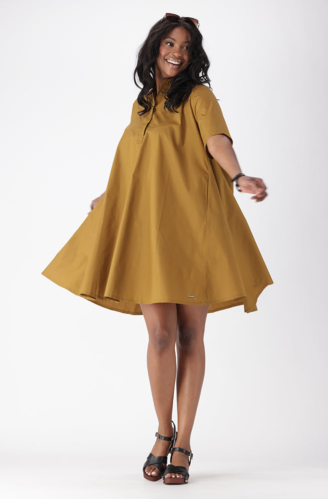 BRODIE SHIRT POPLIN DRESS