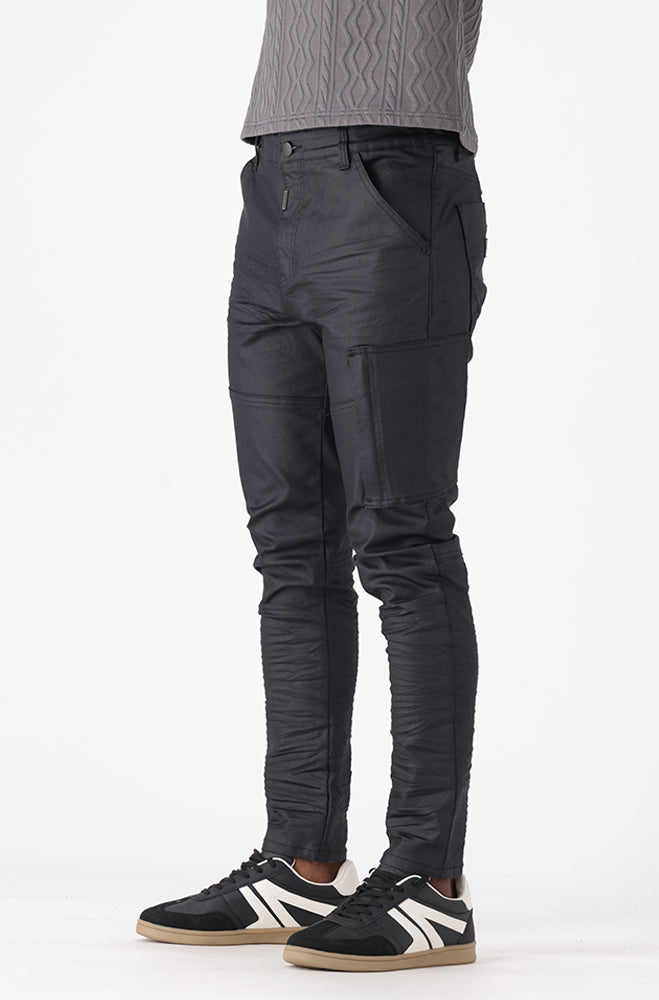 Zephyr Coated Tapered Denim