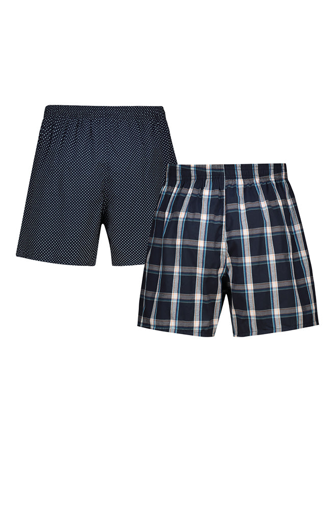 SHAWN WOVEN BOXERS 2PK