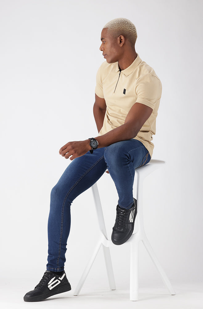 Mens | Amigos Super Skinny Denim _ 157157 Blue Jeans