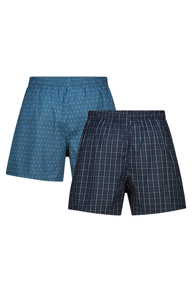 NELSON WOVEN BOXER 2PK