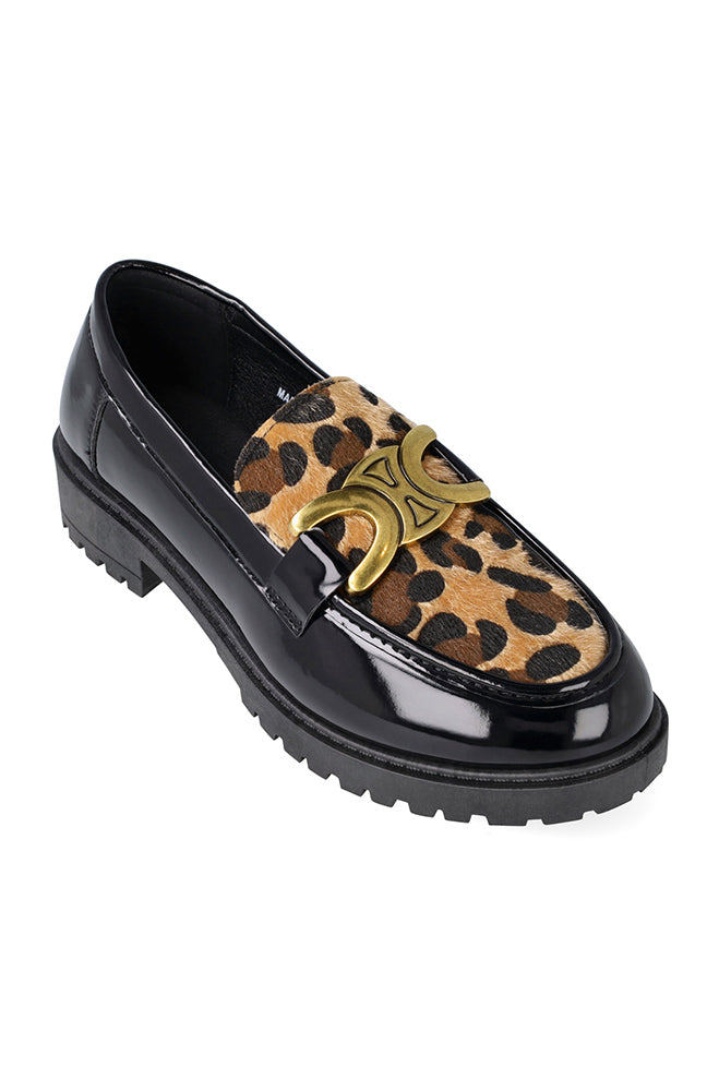 Footwear | Christa Printed Loafer Flats