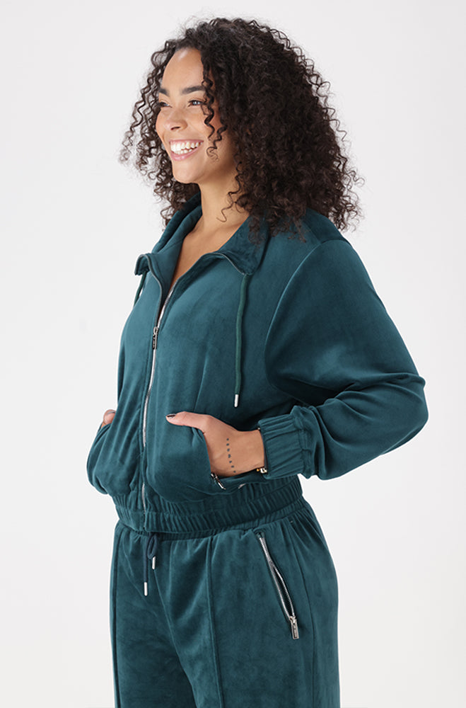 KIRA VELOUR TOP