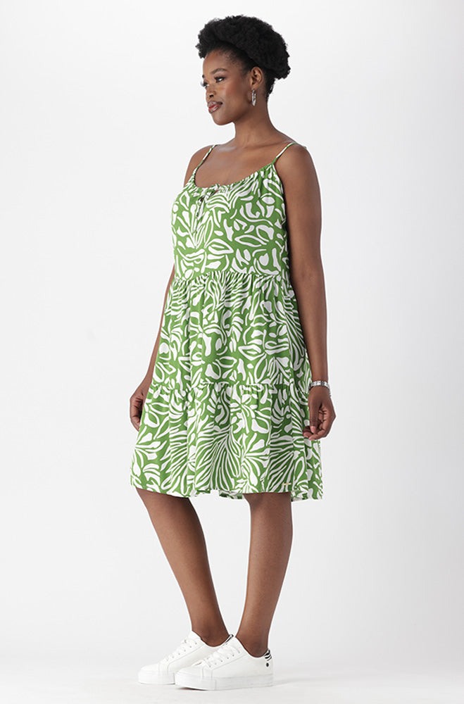 Ladies | Alice Strappy Tiered Dress Dresses