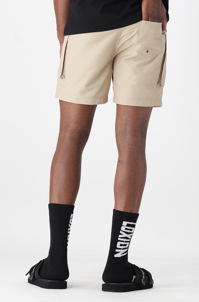 Mens | Defron Utility Short _ 162629 Natural Cargo Shorts
