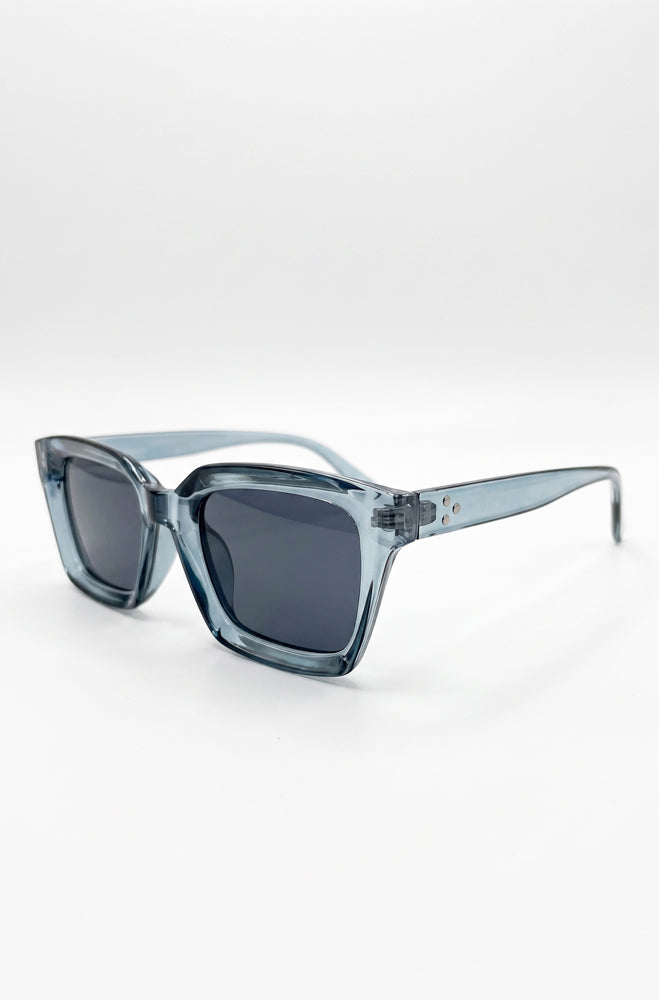 DFX CLIPSE SUNGLASSES - BLUE