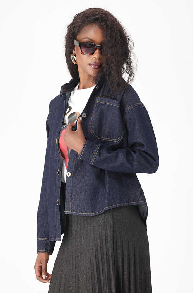 REESE DENIM SHACKET