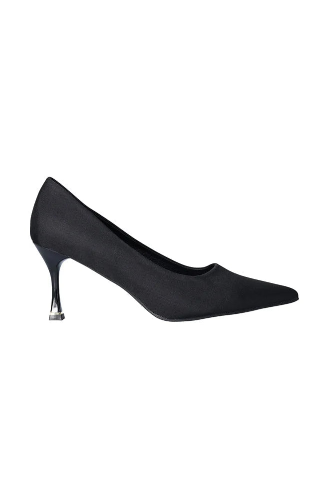 Women's black small heel shoes new arrivals
