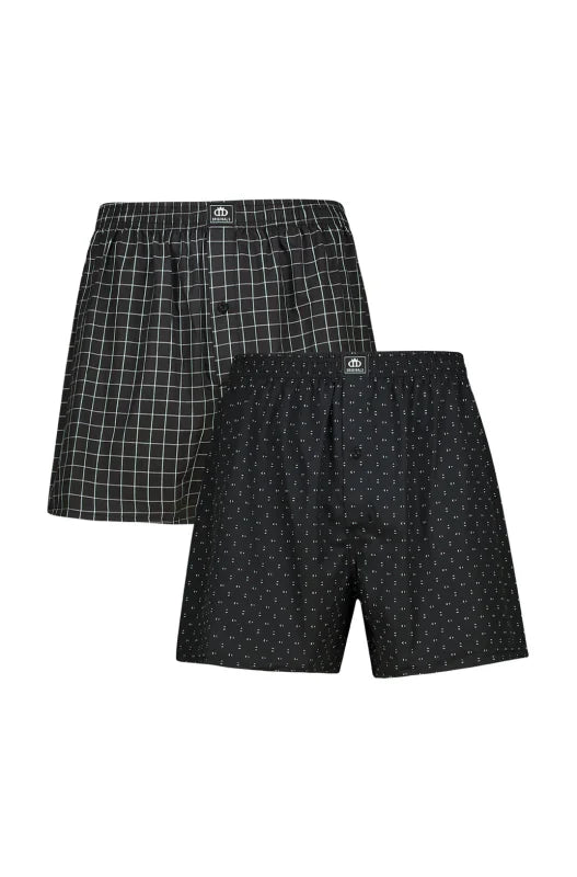 Dunns Clothing | Underwear | Chevy Woven Boxers - 2 Pack _ 146434 Black
