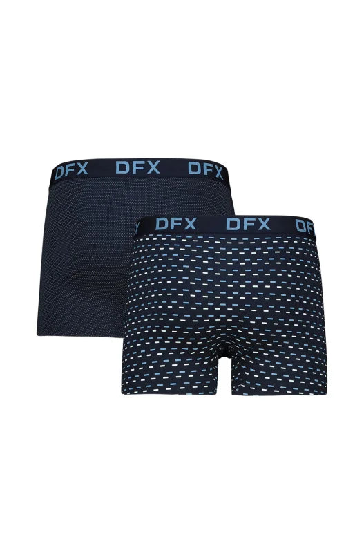Dunns Clothing | Underwear | Izan Knit Trunks - 2 Pack _ 146702 Navy