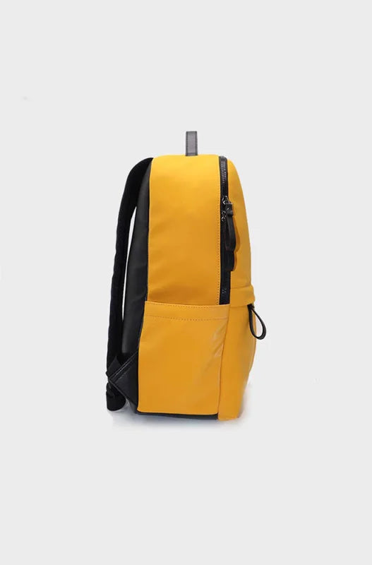 Dunns Clothing | Accessories Jason Texture Nylon Back Pack _ 148194 Ocre