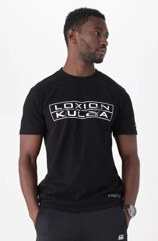 Dunns Clothing | Mens | Loxion Kulca Branded Tee _ 149659 Black