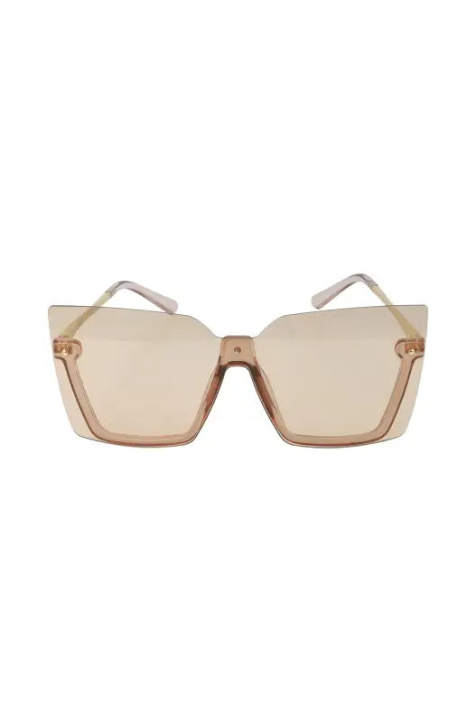 Small rimless sunglasses hotsell