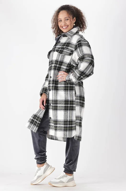 Dunns Clothing | Ladies | Taryn Longer Length Shacket _ 144970 Multi