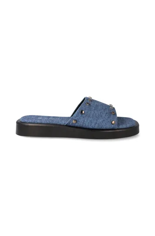 Dunns Clothing | Footwear | Venitia Slide _ 145426 Blue