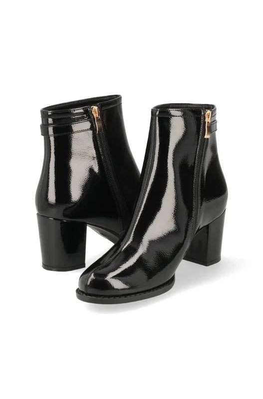 Dunns Clothing | Footwear | Wanda Patent Boot _ 147330 Black