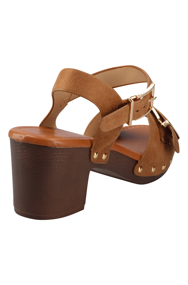 Talia Ankle strap clog