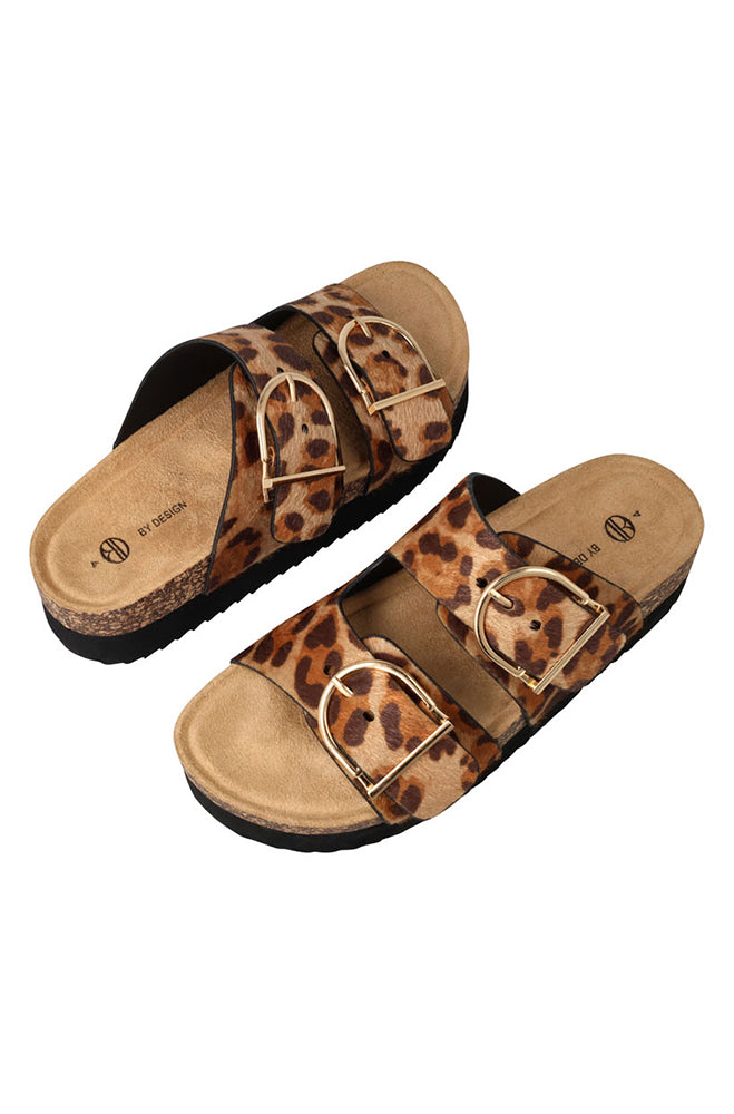 Stacey Animal print platform sandal