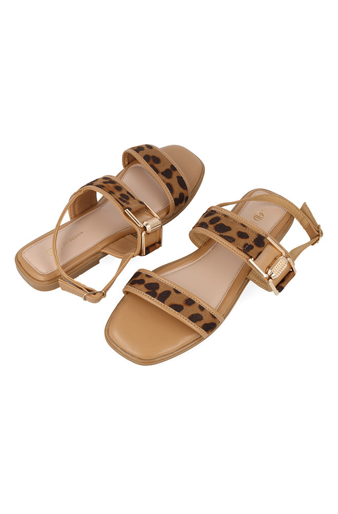 Aria Multi printed sandal