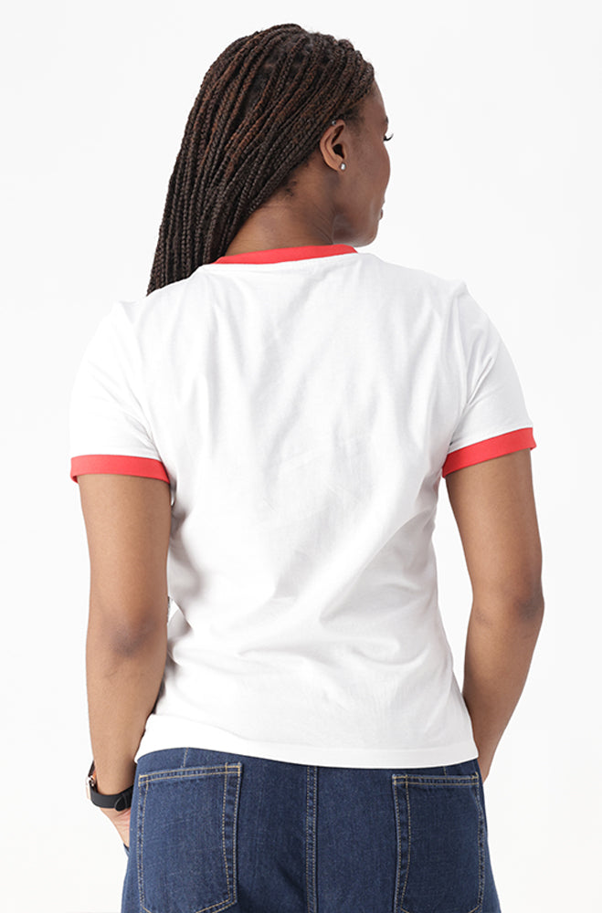 BEAU GRAPHIC RINGER TEE