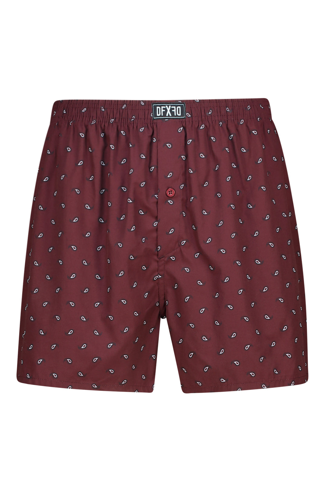 Underwear | Fernando Woven Boxers 2pk _ 157270 Burgundy Boxer Shorts