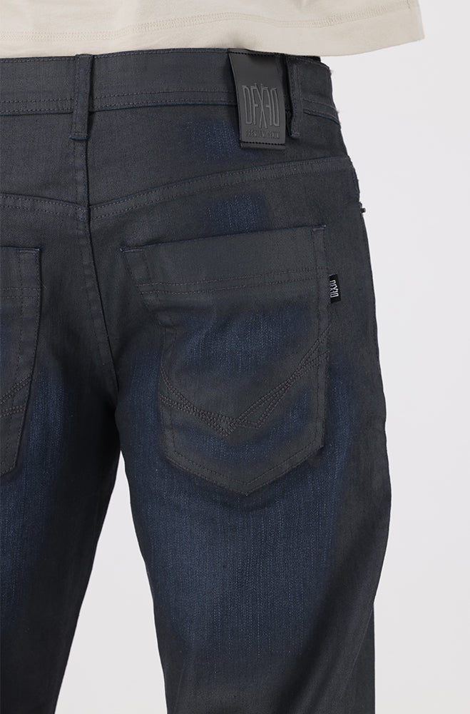Modem Slim Fit Coated Denim