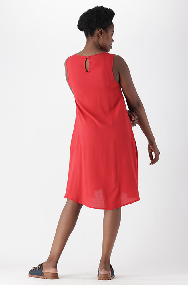 Ladies | Alivia Sleeveless Tiered Dress Dresses