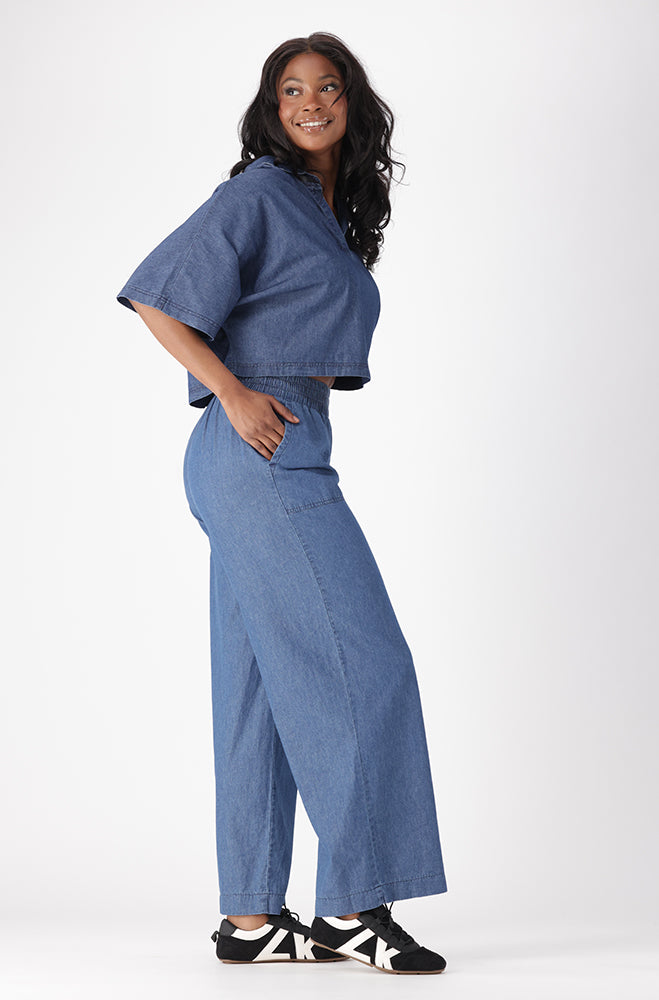 ARLEY CHAMBRAY PANTS