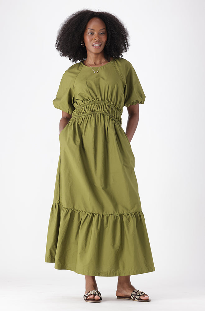 OLEA PUFF SLEEVE DRESS