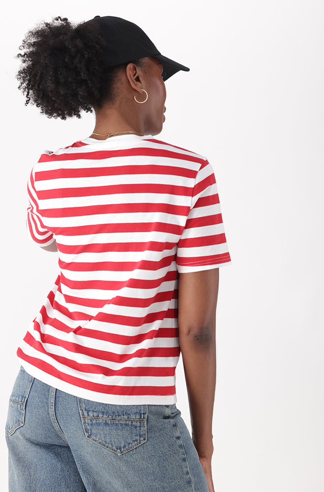 CORRIE BOXY FIT STRIPE TEE