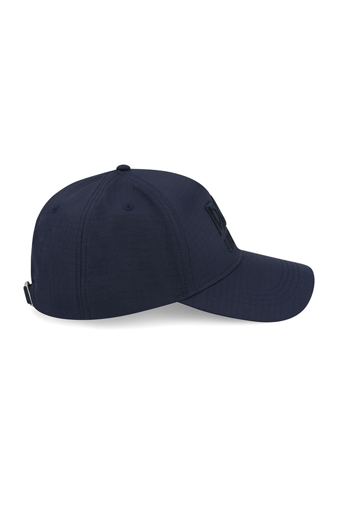 COLE EMBROIDERED PEAK-CAP - NAVY