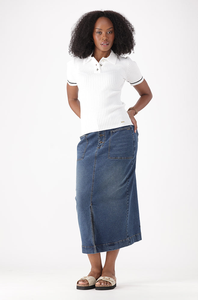 LYIA GOLFER KNITWEAR TOP