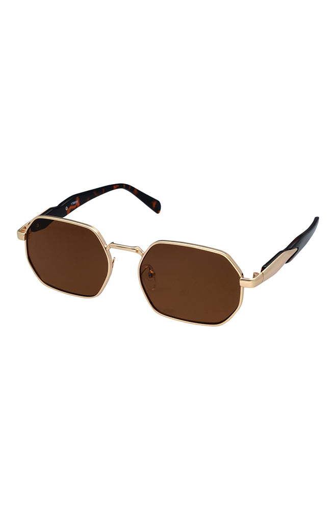 JEFF TINTED SUNGLASSES - GOLD