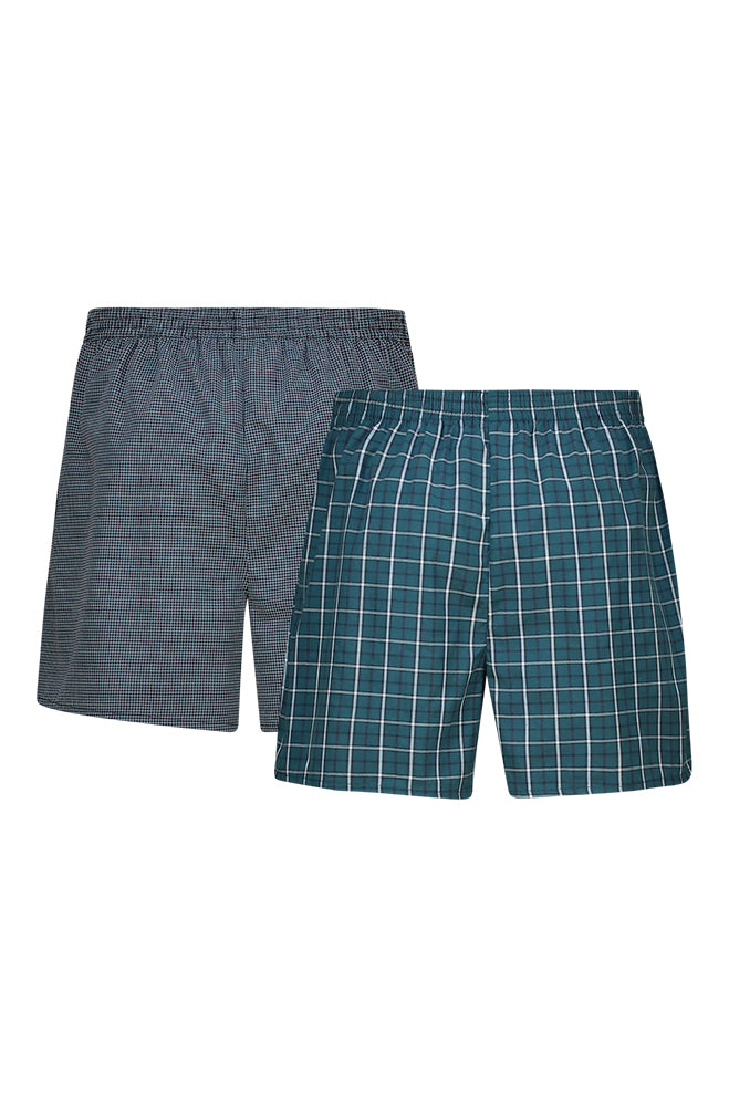 JOHN WOVEN BOXER 2PK