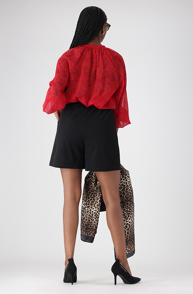 ELLE PRINTED BLOUSE